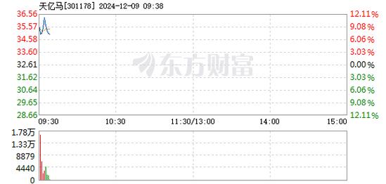 天亿马12月25日加速下跌