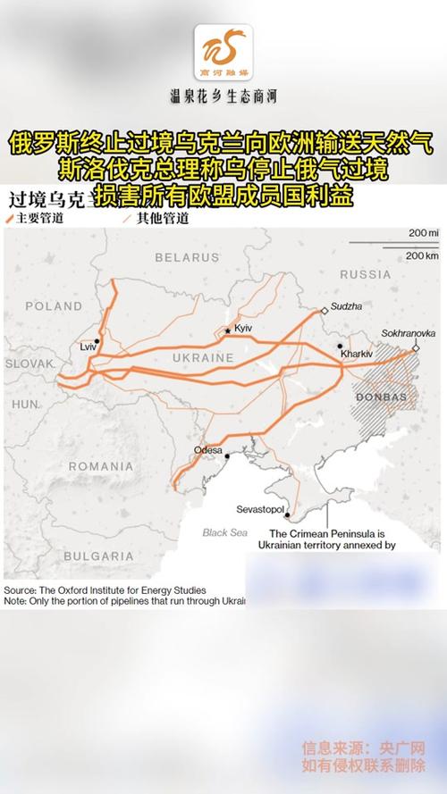 新年首日 俄罗斯天然气过境乌克兰流量预计为零_3