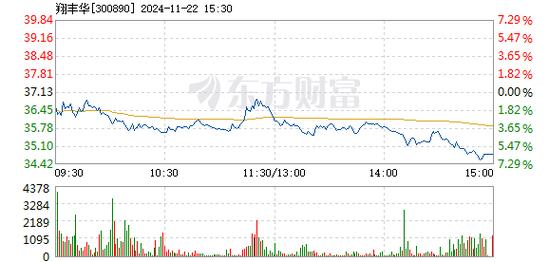 翔丰华1月7日快速反弹