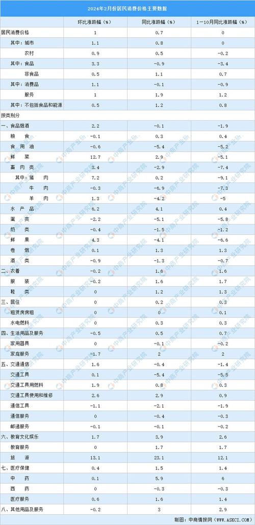 国家统计局：2024年12月份居民消费价格同比上涨0.1%_2